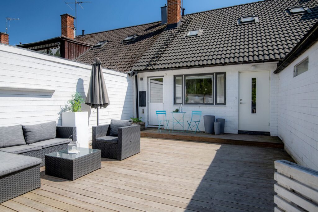 Byte av avloppsrör radhusslinga. Värmdö Gustavsberg