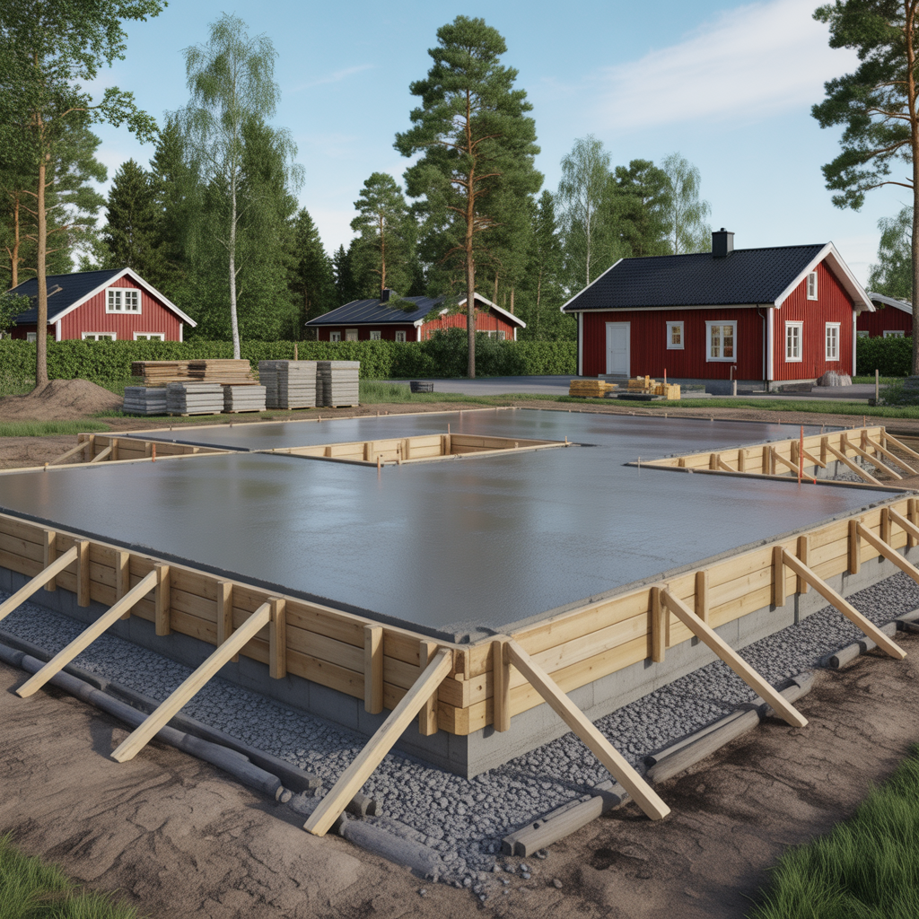 4.Hur lange behover en ny husgrund harda innan byggstart