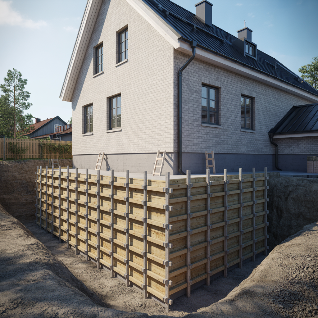 7.Sa sakerstaller du stabilitet vid gravning nara byggnader