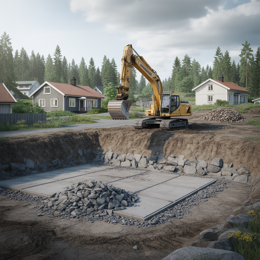 8.Vad kostar det att schakta en tomt pa berggrund