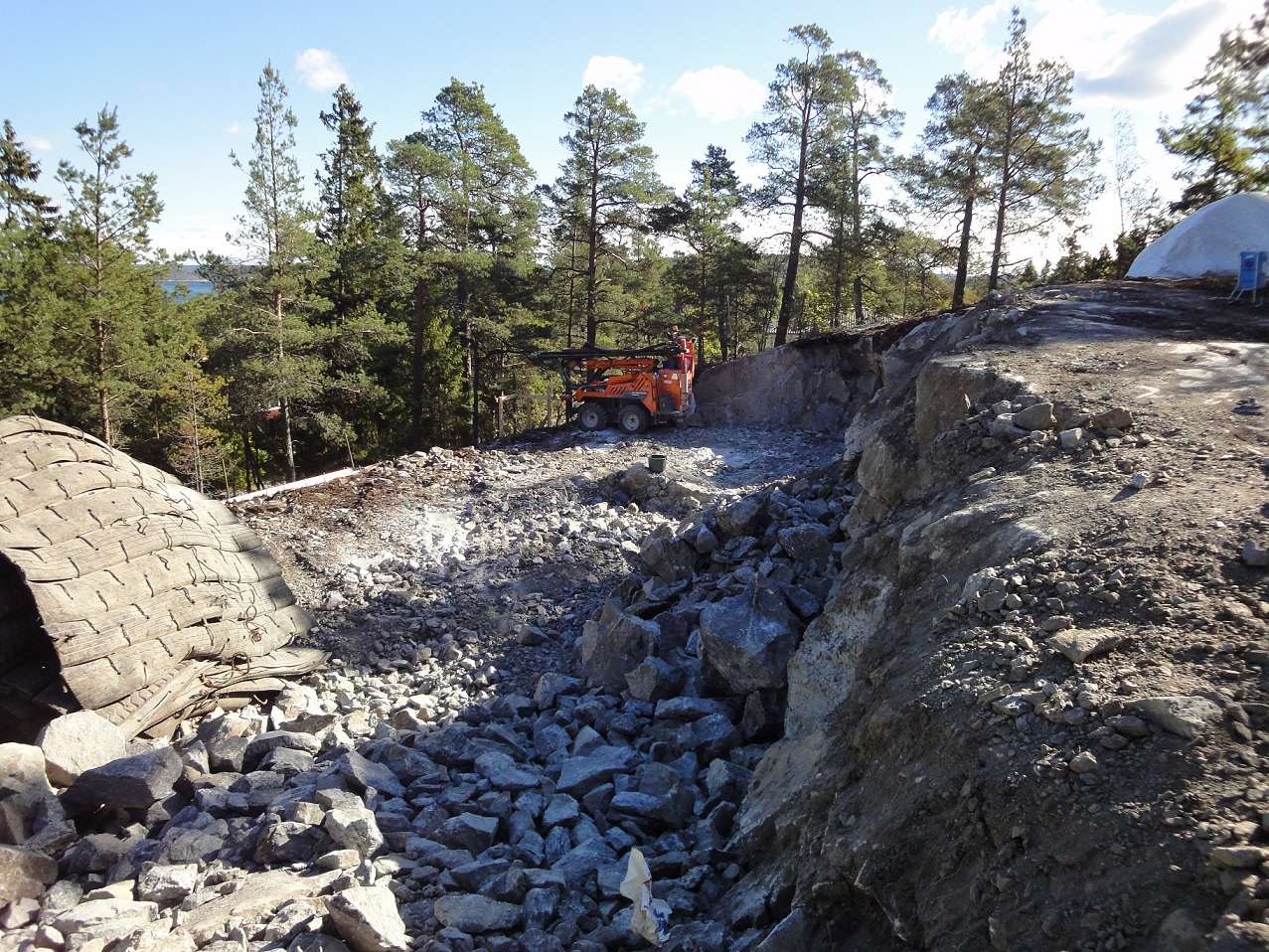 Stenspräckning & Bergsprängning